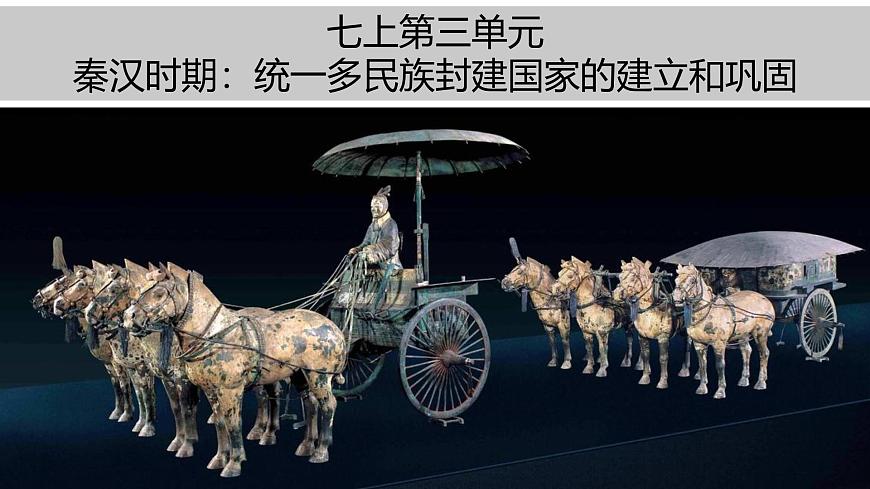 第三单元 秦汉时期：统一多民族封建国家的建立和巩固 课件 2025-2026学年部编版历史七年级上册第1页