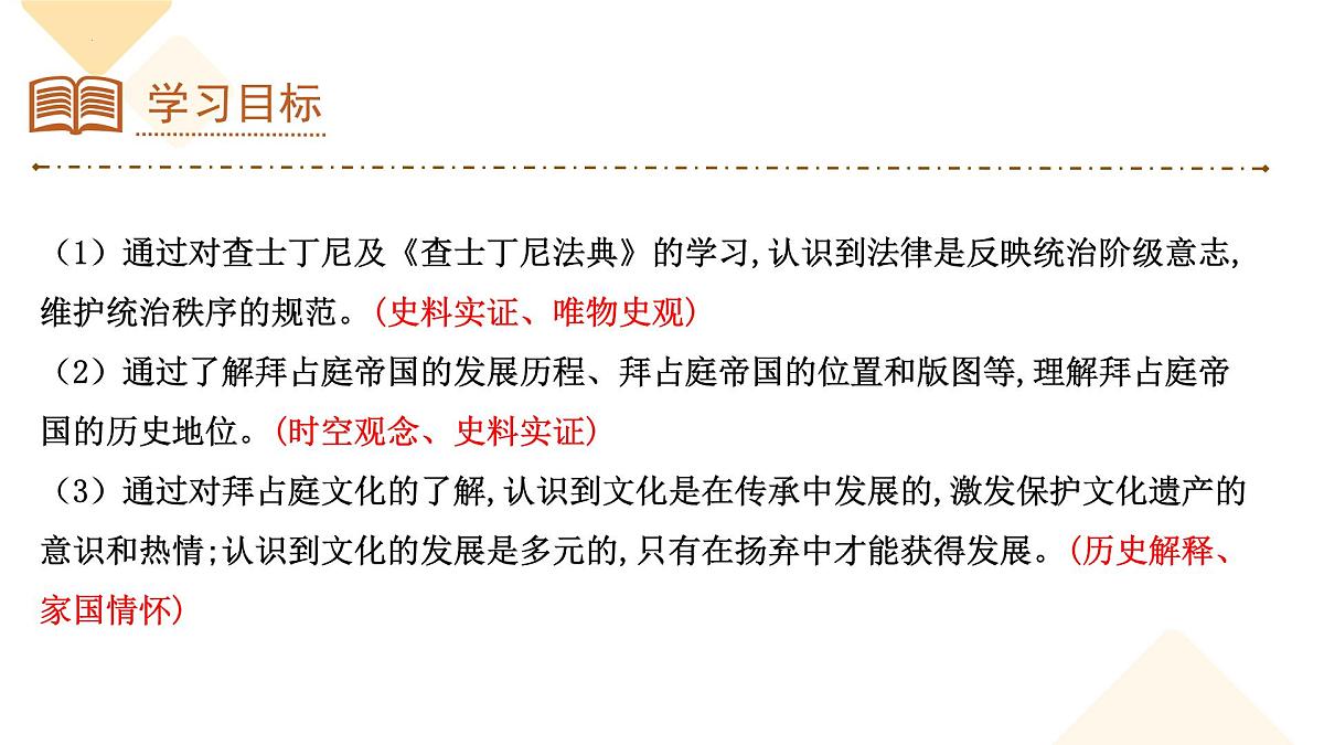 3.10 拜占庭帝国和《查士丁尼法典》 课件 2025-2026学年统编版九年级历史上册第3页
