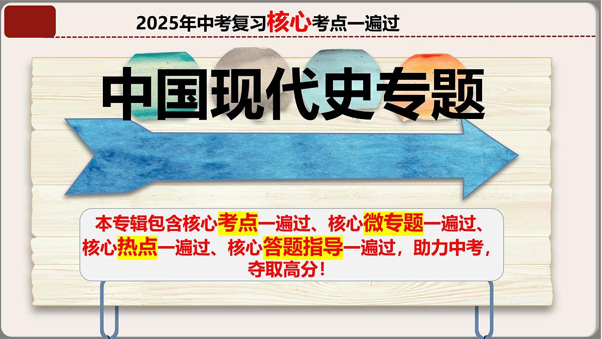 2025年中考复习核心考点一遍过：专题04：八年级下册 课件第1页