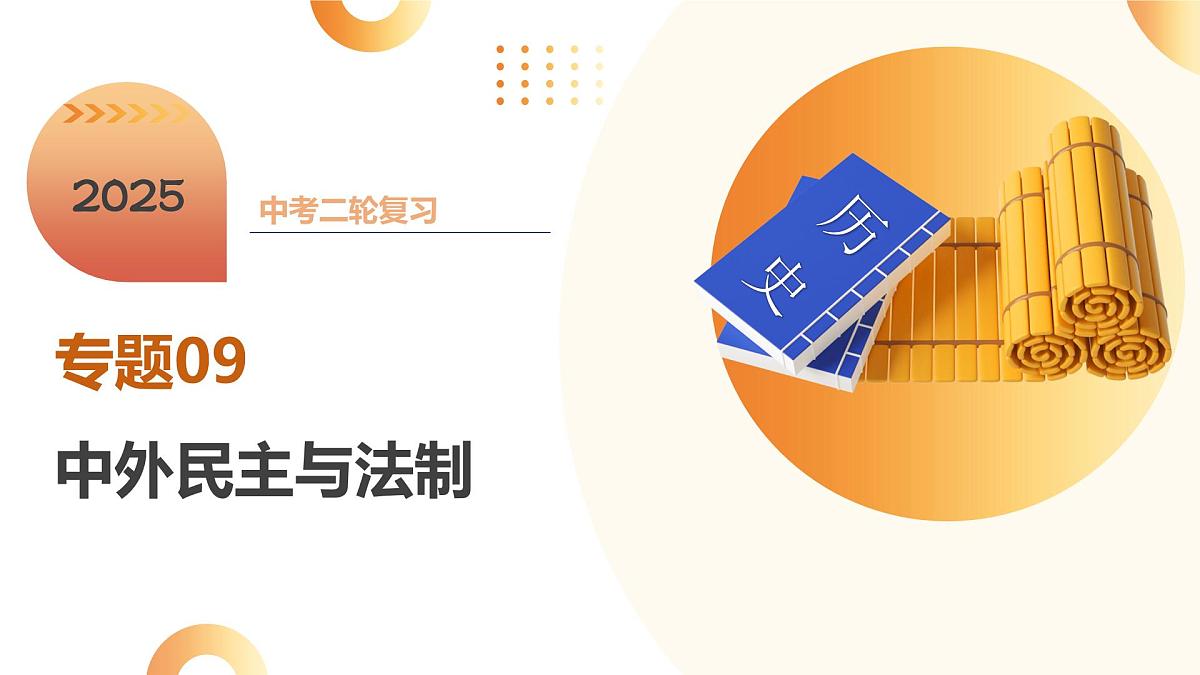 专题09  中外民主与法制（课件）第1页