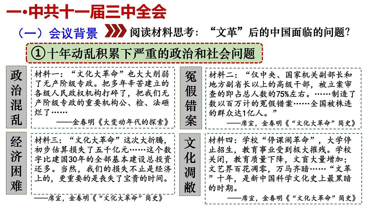 3.7 伟大的历史转折 课件 2025学年统编版八年级历史下册第4页