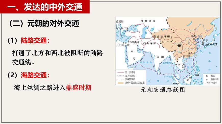 2.13 辽宋夏金元时期的对外交流 课件 2025学年统编版七年级历史下册第6页