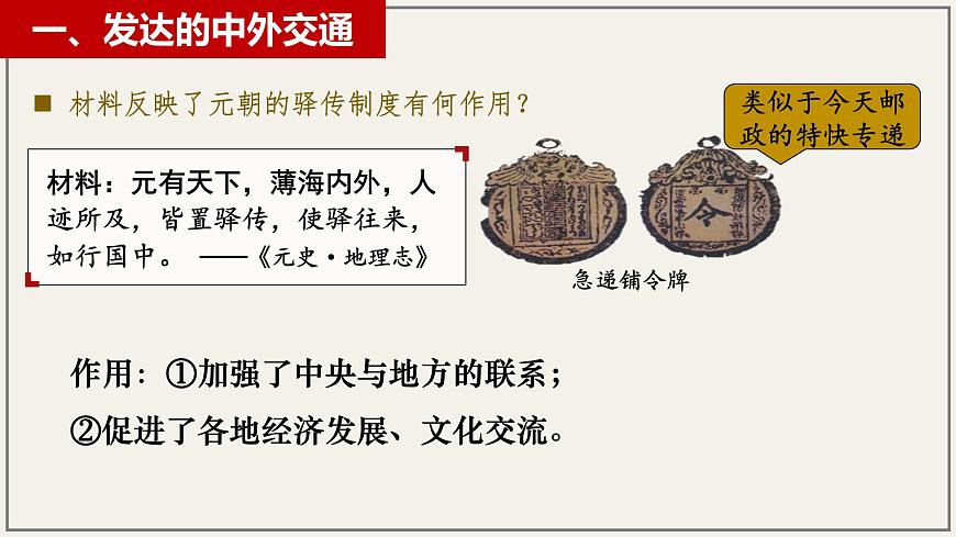 2.13 辽宋夏金元时期的对外交流 课件 2025学年统编版七年级历史下册第7页
