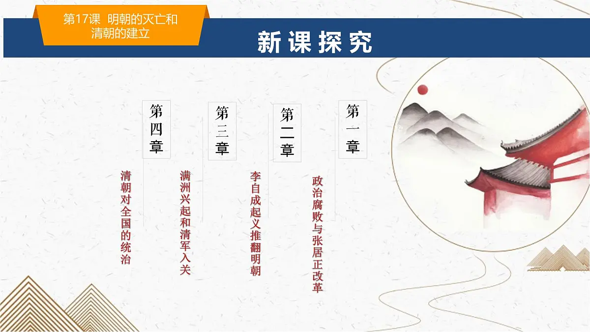 3.17 明朝的灭亡和清朝的建立 课件 2025学年统编版七年级历史下册第3页