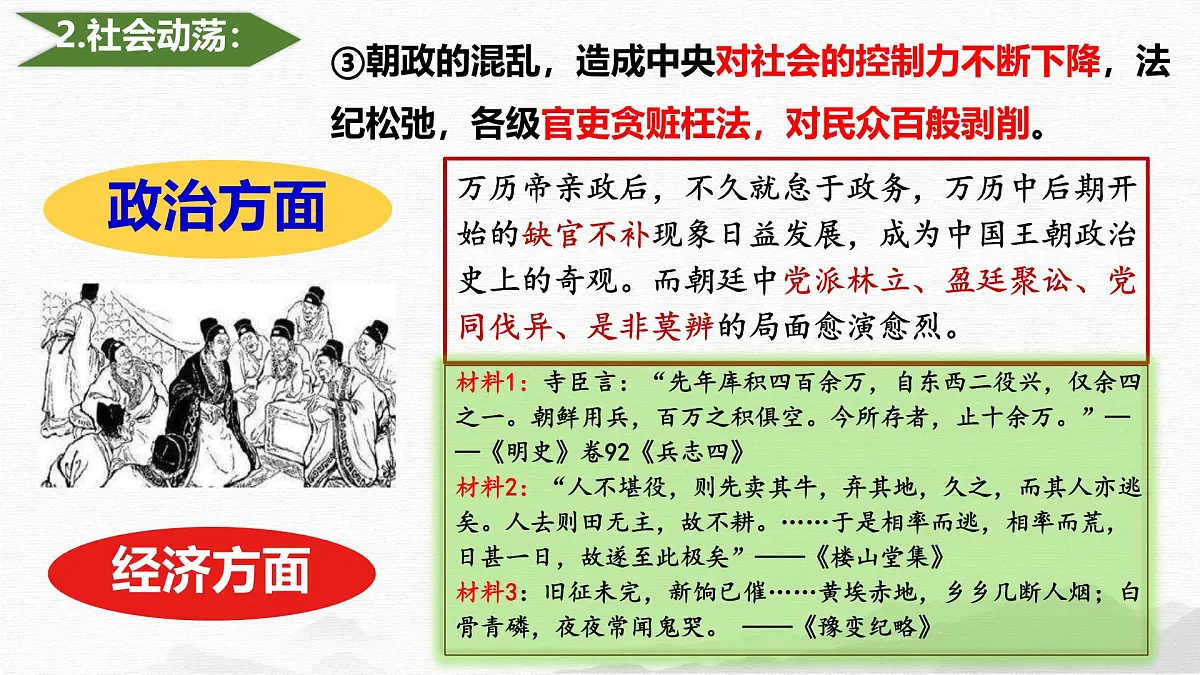 初中 历史 人教版（2024） 七年级下册（2024）第17课 明朝的灭亡和清朝的建立 课件第7页