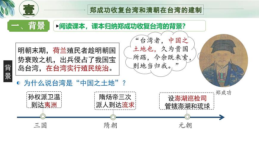 部编人教版初中历史 七年级下册 第18课 清朝的边疆治理  课件第3页