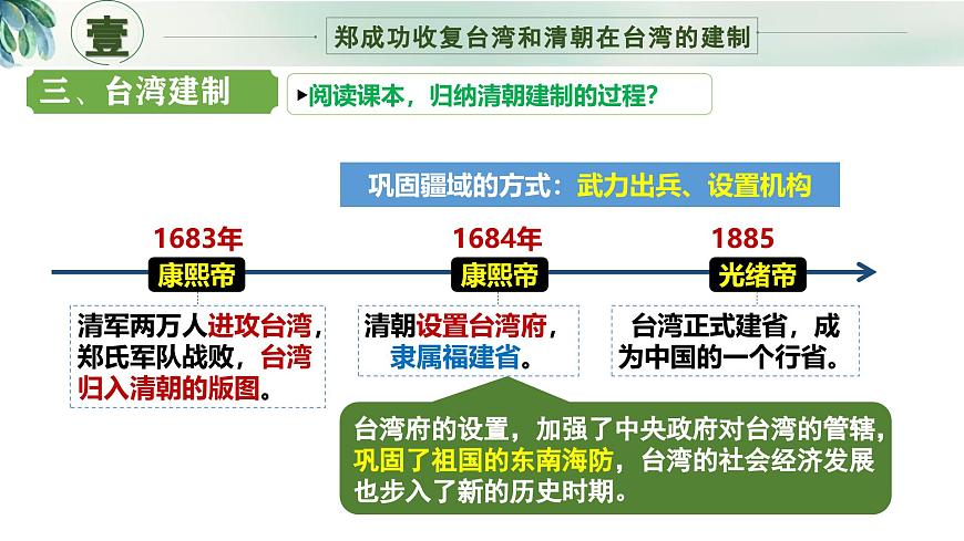 部编人教版初中历史 七年级下册 第18课 清朝的边疆治理  课件第5页