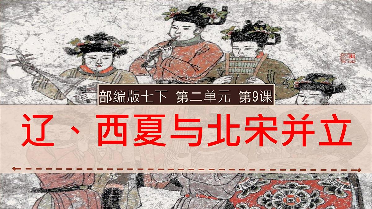 初中  历史  人教版（2024）  七年级下册（2024）第9课 辽、西夏与北宋并立 课件第2页