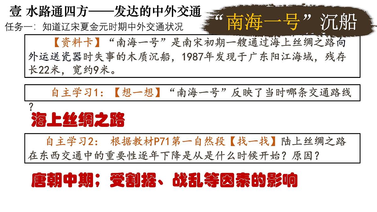 统编版七年级历史下册2.13《辽宋夏金元时期的对外交流》课件第5页