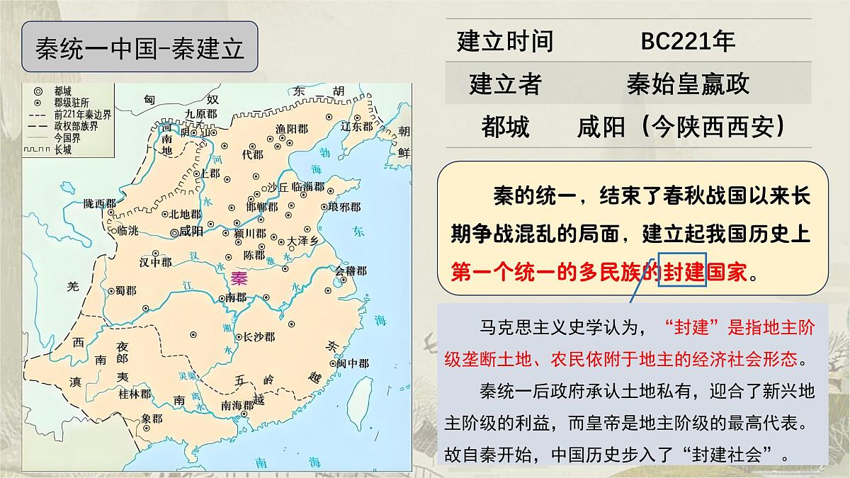 2025年广东省中考历史一轮复习：第三单元 秦汉时期：统一多民族国家的建立和巩固 课件第3页