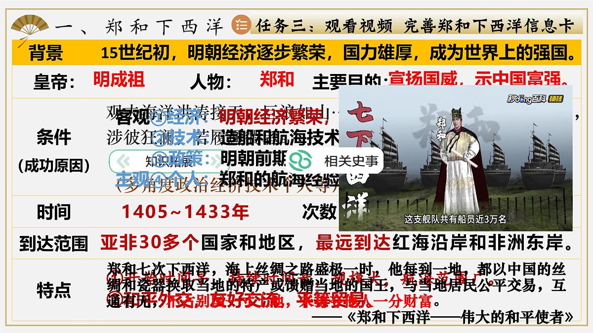 第16课 明朝的对外关系 课件-2024-2025学年统编版（2024）七年级历史下册第7页