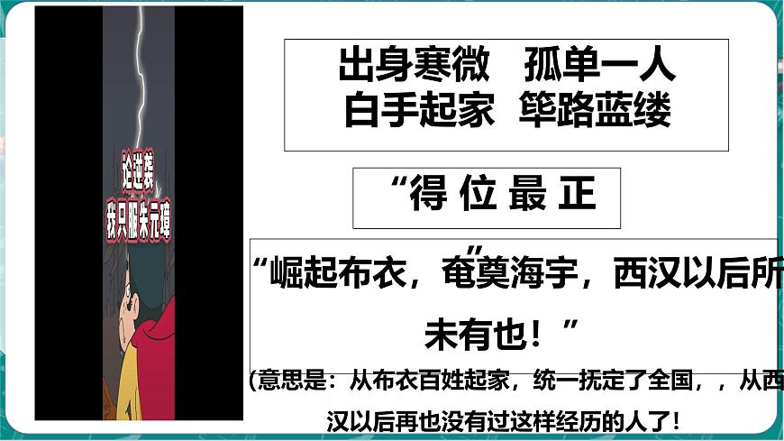 初中  历史  人教版（2024）  七年级下册（2024）第15课 明朝的统治 课件第1页