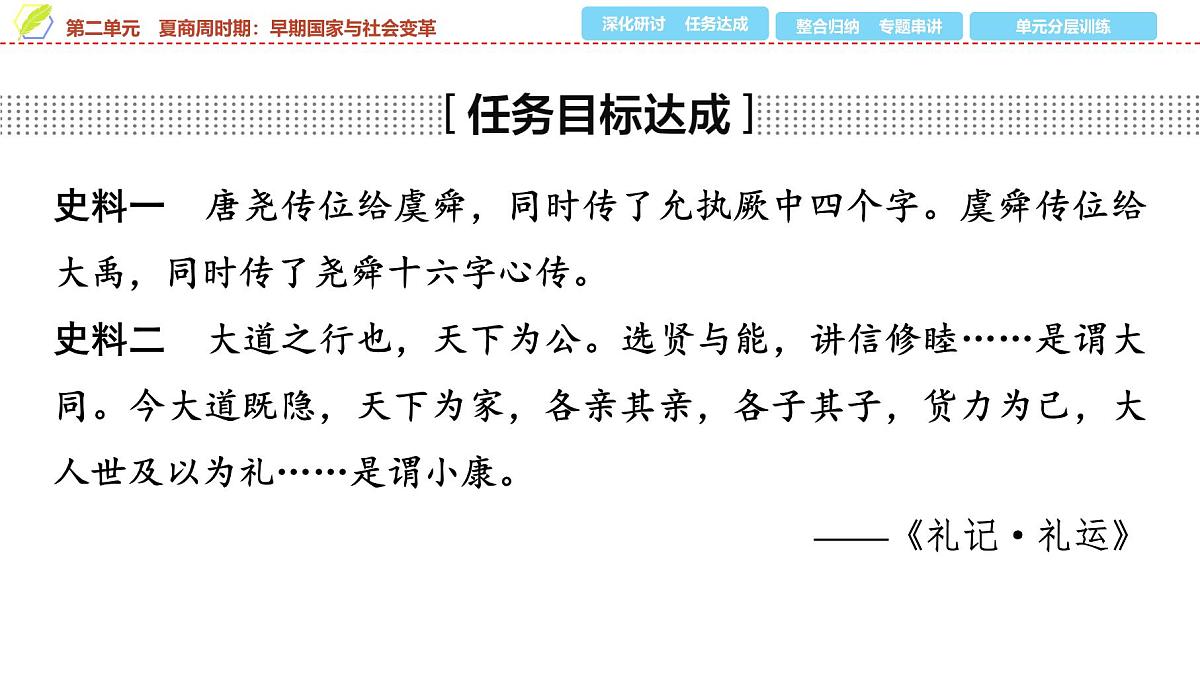 2025年中考历史总复习课件 02 第一编 第二单元 夏商周时期：早期国家与社会变革第6页