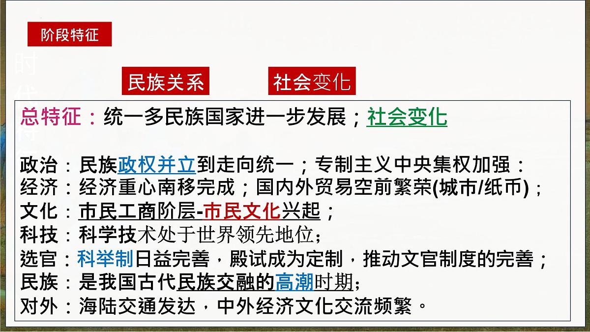 第06讲 辽宋夏金元时期：民族关系发展和社会变化【历史开讲啦】2025年中考历史一轮复习课件（统编版）第5页