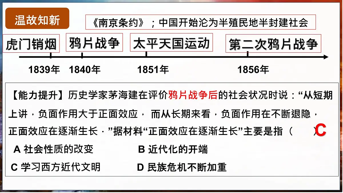 第09讲 近代化的早期探索与民族危机的加剧【历史开讲啦】2025年中考历史一轮复习课件（统编版）第1页