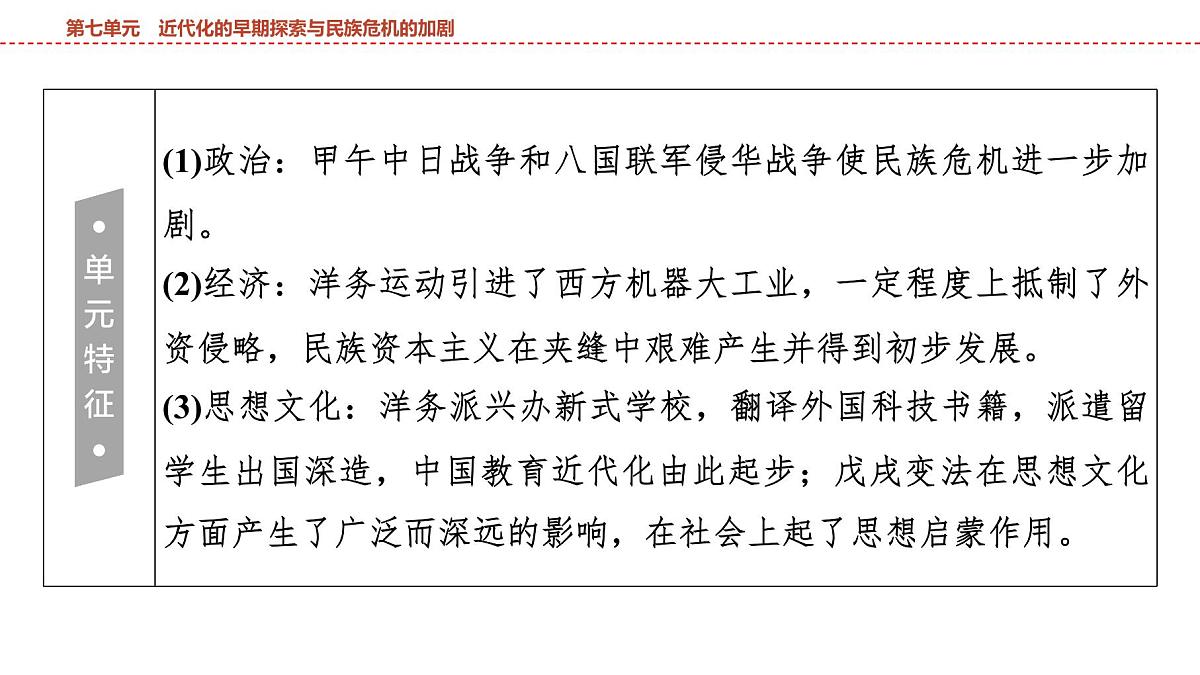 2025年春中考历史复习课件（泰安专用）08 第一编 第七单元 近代化的早期探索与民族危机的加剧第4页