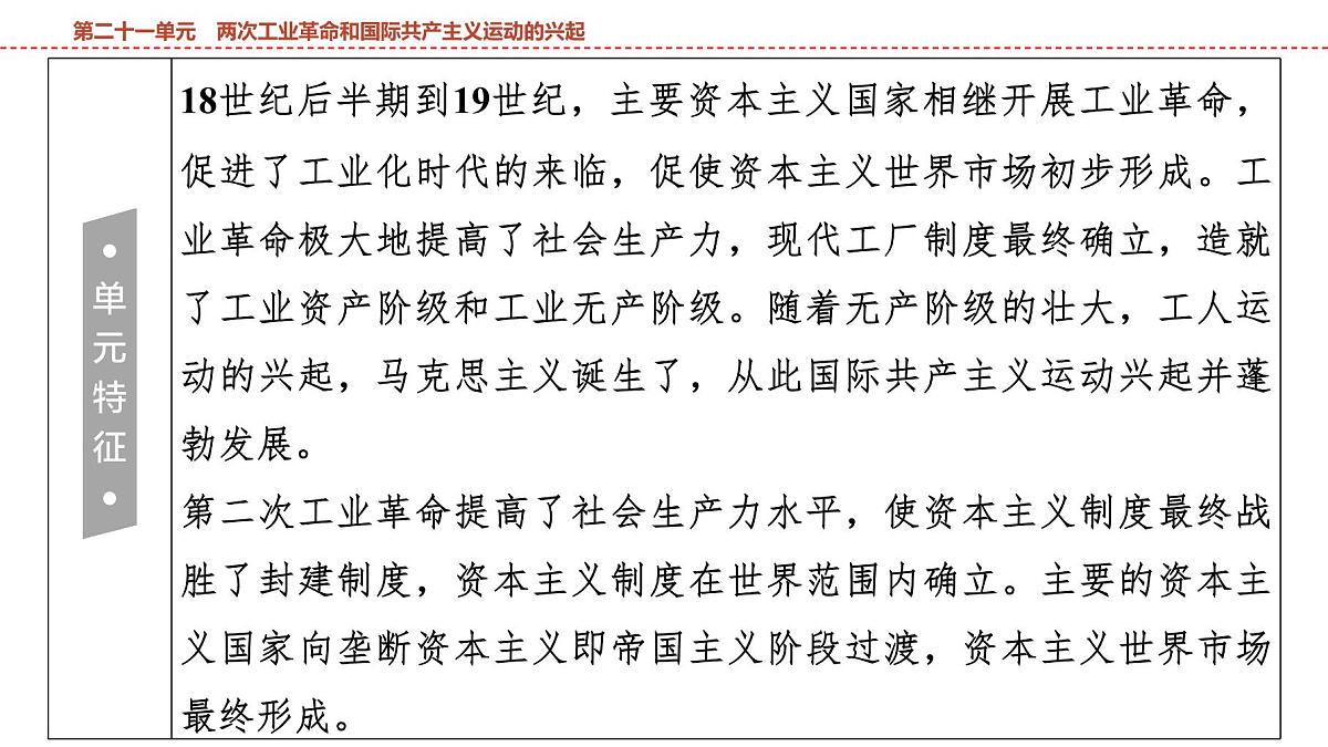 2025年春中考历史复习课件（泰安专用）24 第一编 第二十一单元 两次工业革命和国际共产主义运动的兴起第5页