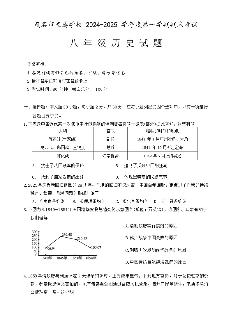 试题第1页