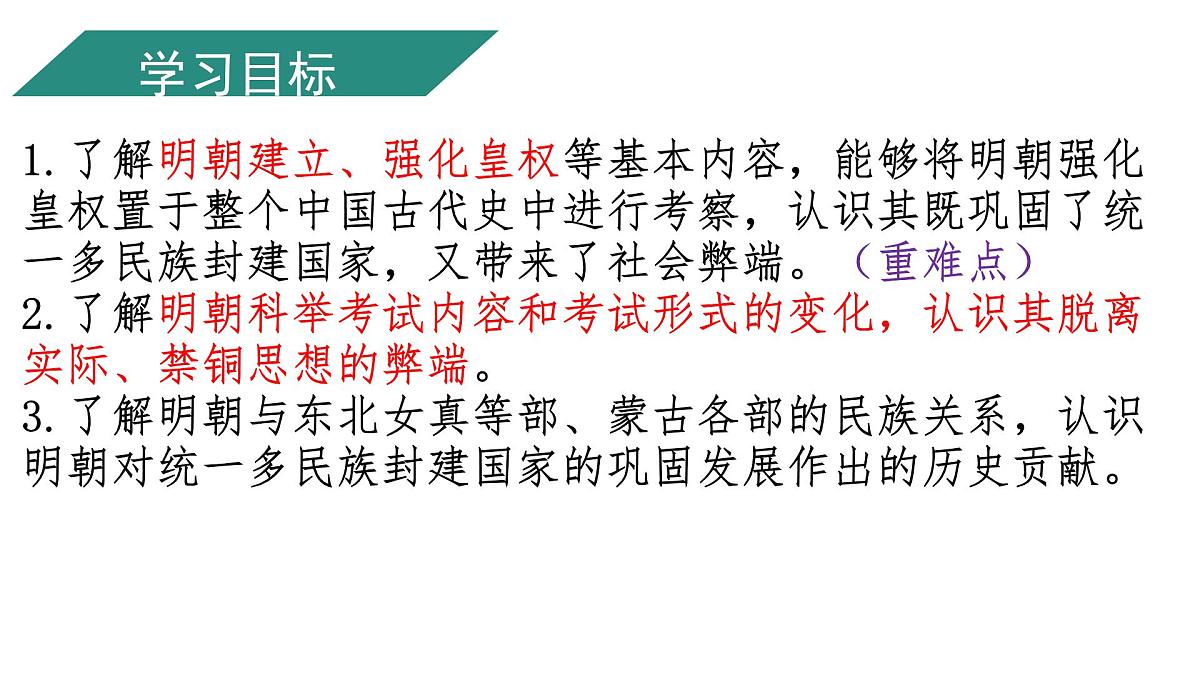 3.15 明朝的统治 课件++2024-2025学年统编版七年级历史下册第4页