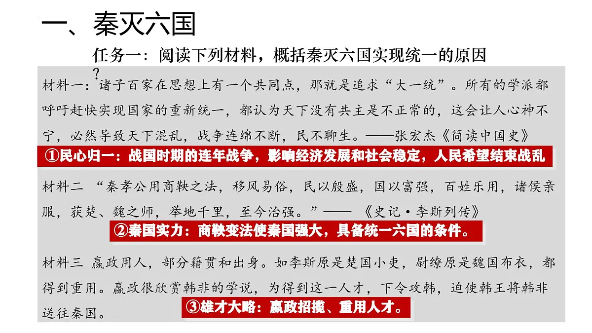3.9+秦统一中国+++课件++2025-2026学年统编版七年级历史上册第4页