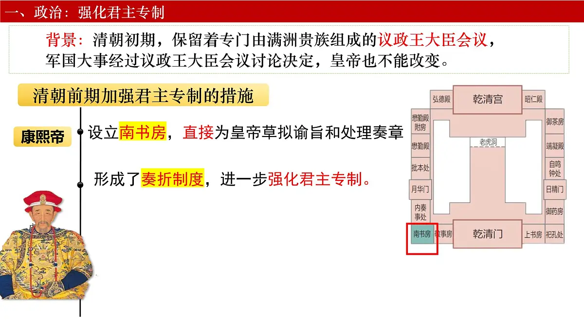 3.19+清朝君主专制的强化+课件++2024-2025学年统编版七年级历史下册第3页