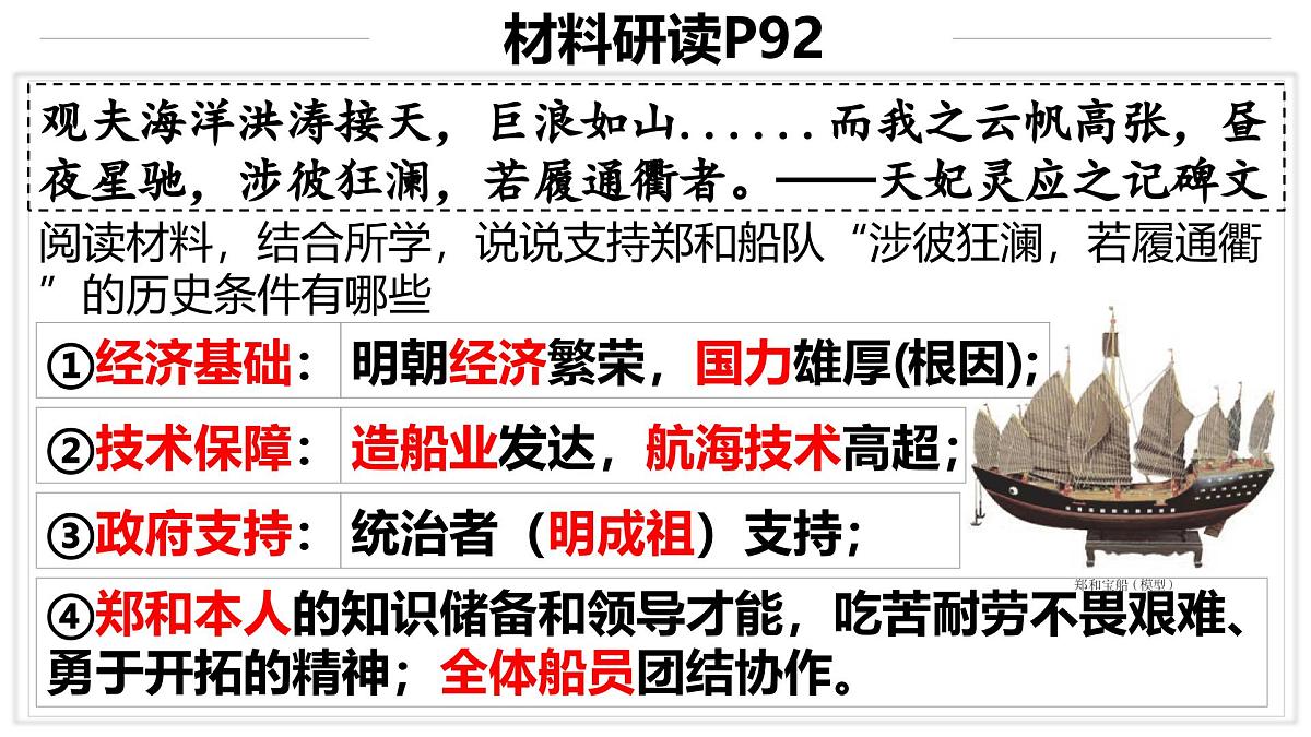 统编版七年级历史第二学期 第16课《明朝的对外关系》教学课件第6页