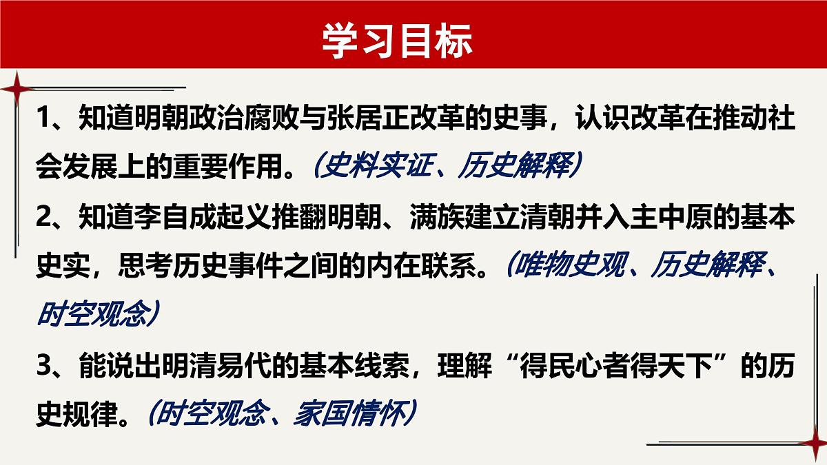 统编版七年级历史第二学期第17课《明朝的灭亡和清朝的建立》课件第2页