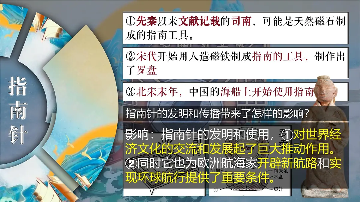 统编版七年级历史下册第14课《辽宋夏金元时期的科技与文化》课件第6页