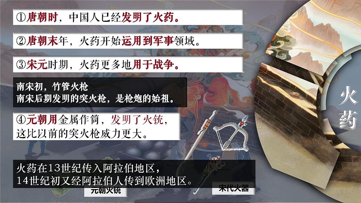 统编版七年级历史下册第14课《辽宋夏金元时期的科技与文化》课件第7页