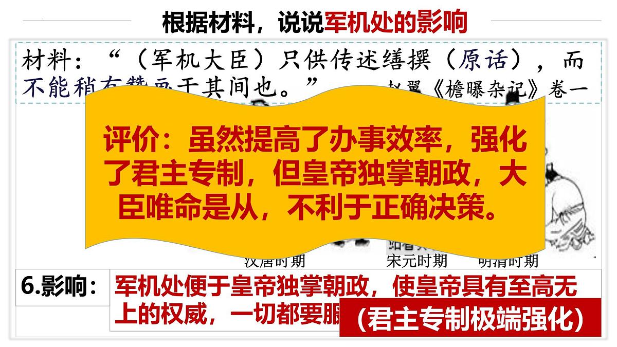 统编版七年级历史下册3.19《清朝君主专制的强化》课件第5页