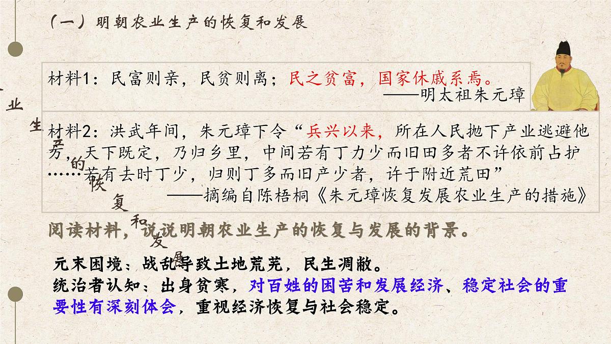统编版七年级历史下册3.20《明清时期社会经济的发展》教学课件第5页