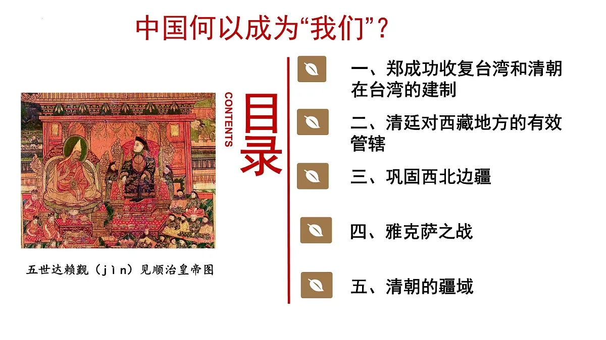 统编版七年级历史下册第18课《清朝的边疆治理》上课课件第3页