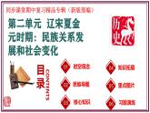 第二單元 遼宋夏金元時(shí)期：民族關(guān)系發(fā)展和社會變化（復(fù)習(xí)課件）-2024-2025學(xué)年七年級歷史下冊（人教版2024）