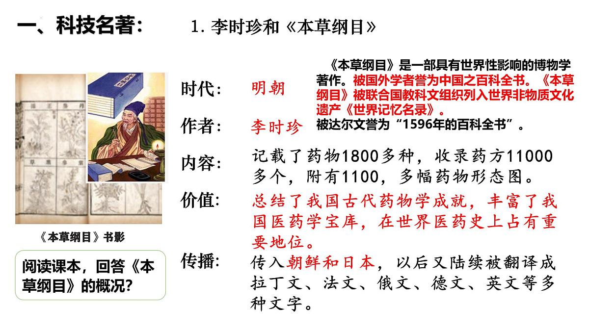 3.21 明清时期的科技与文化课件 2025学年统编版七年级历史下册第4页