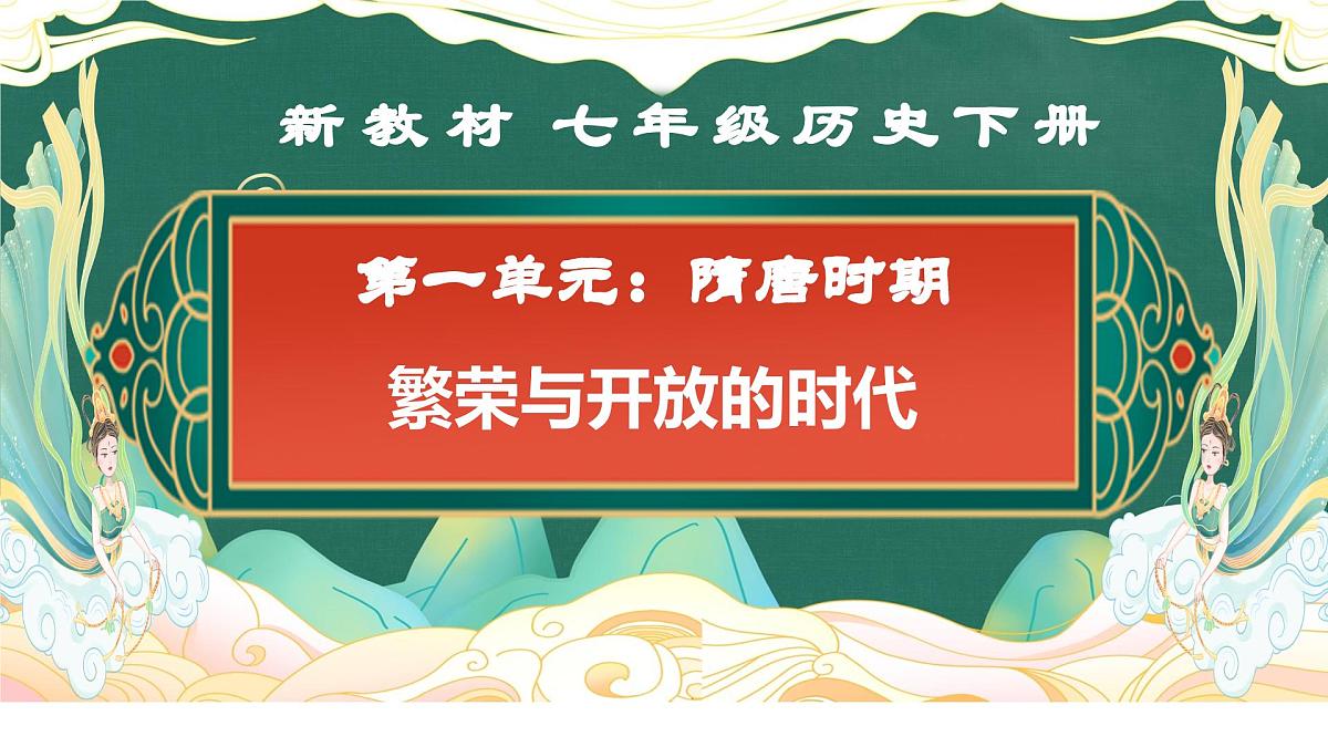 第一单元+隋唐时期：繁荣与开放的时代（复习课件）2025学年七年级历史下册趣味课堂课件第3页