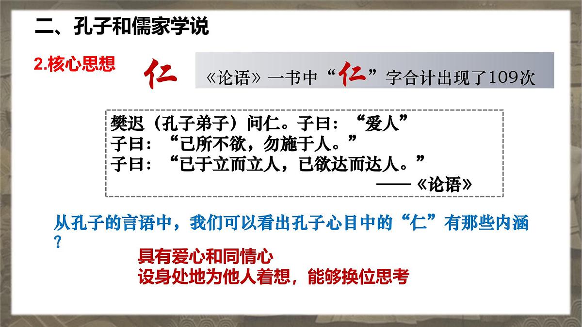 部编版（2024）历史七年级上册 第7课 百家争鸣 课件第8页