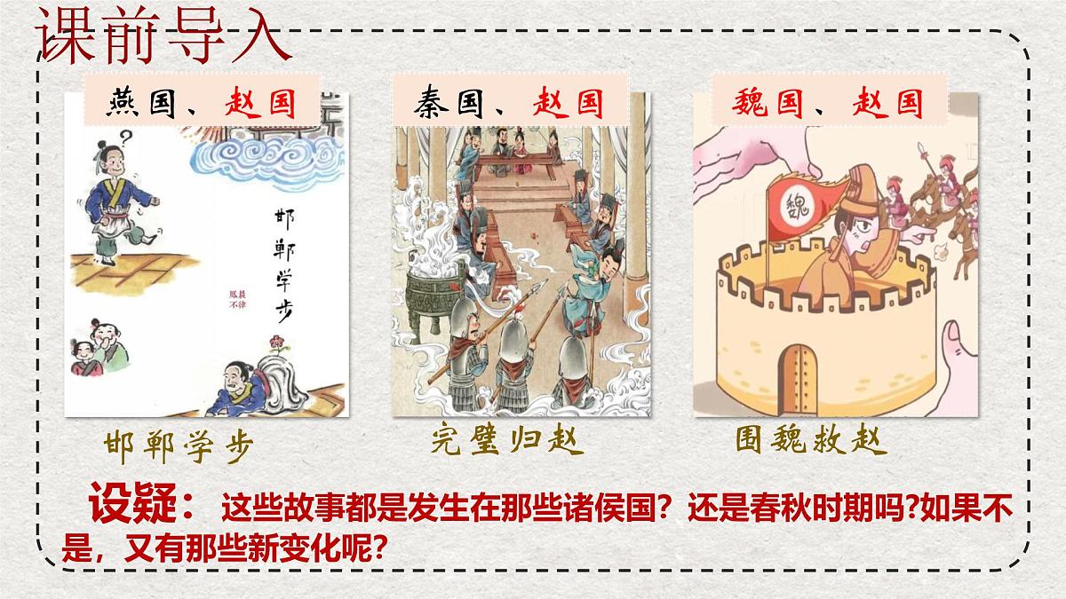 初中历史统编版（2024）七年级上册第6课 战国时期的社会变革——课件第1页