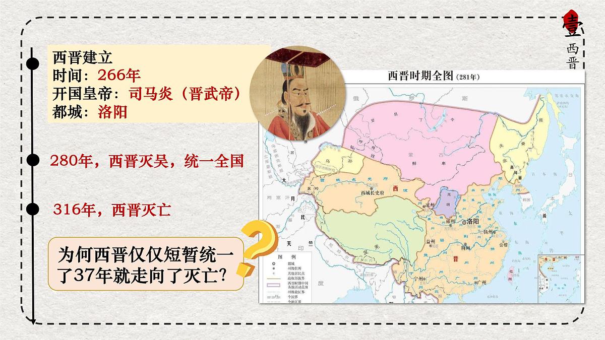 初中历史统编版（2024）七年级上册第17课 西晋的短暂统一和北方各族的内迁——课件第8页