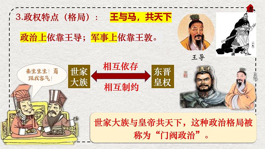 初中历史统编版（2024）七年级上册第18课 东晋南朝政治和江南地区开发——课件第7页