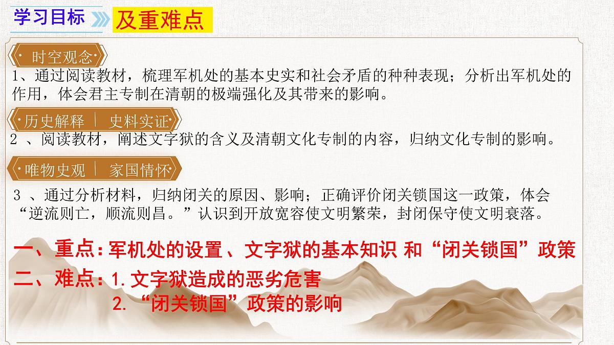 3.19 清朝君主专制的强化 课件 2024-2025学年部编版七年级历史下学期第2页
