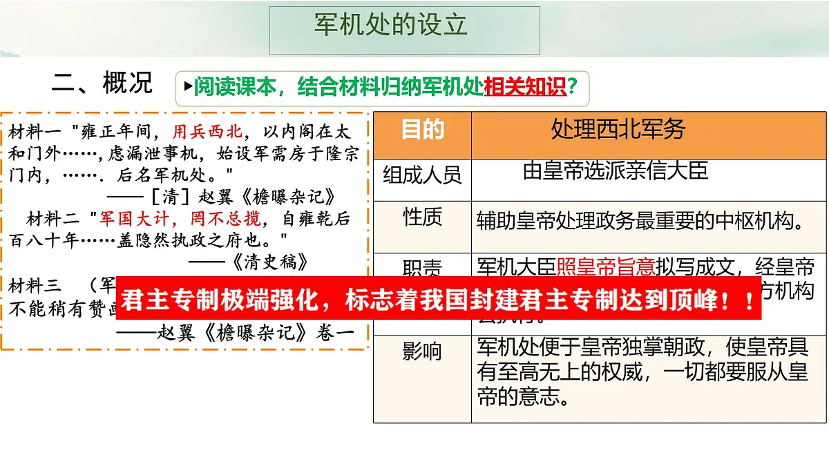 3.19 清朝君主专制的强化 课件 2024-2025学年统编版七年级历史下册第4页