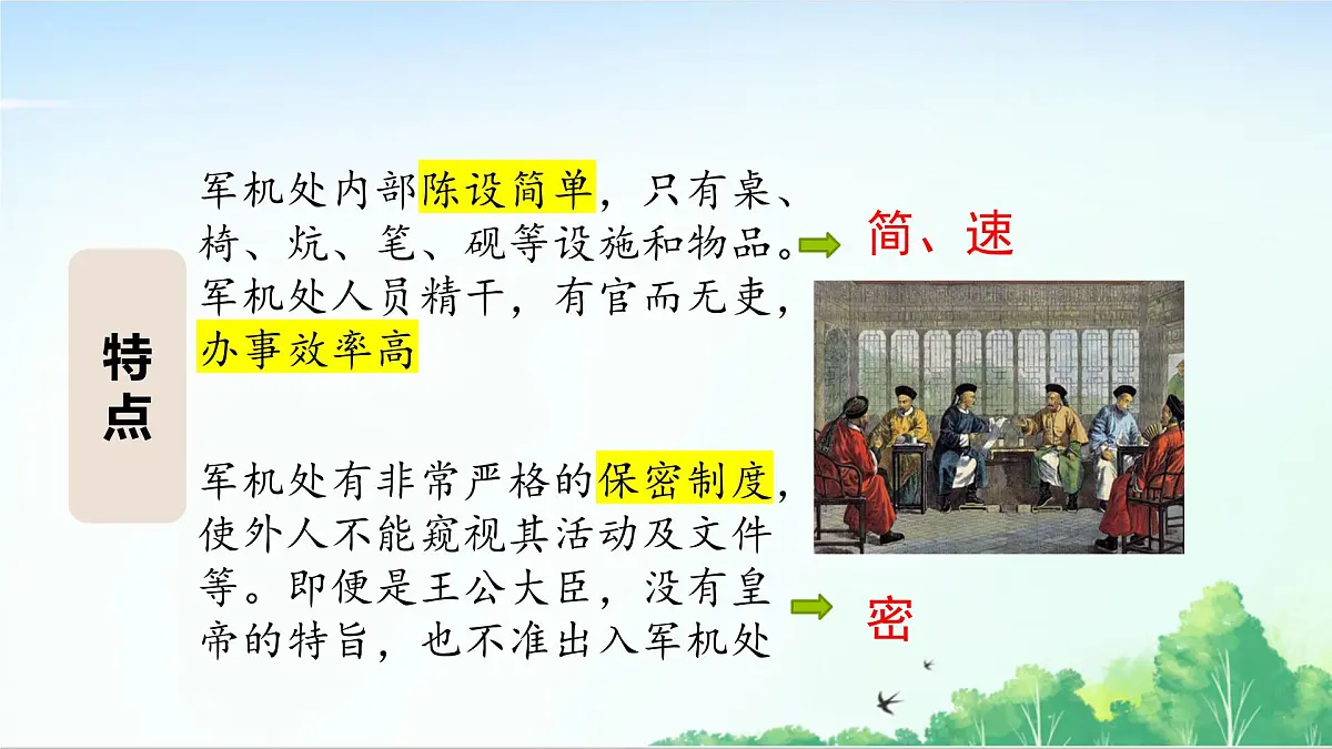 2025统编历史七年级下册第19课 清朝君主专制的强化课件第7页