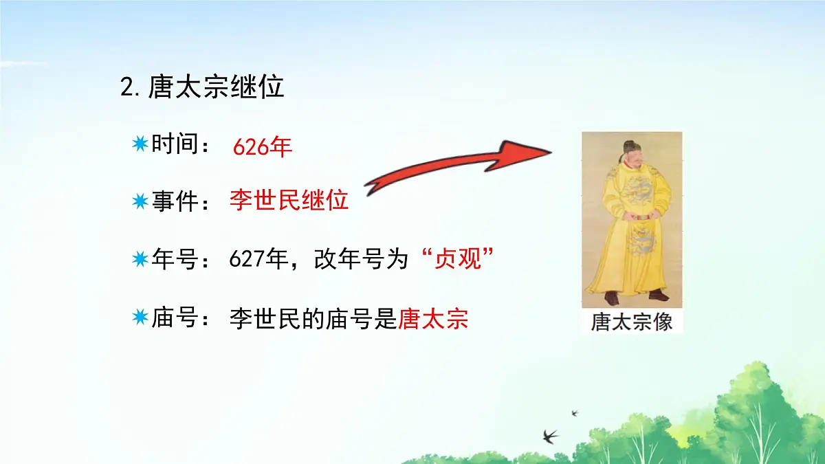 2025统编历史七年级下册第2课 唐朝建立与“贞观之治”课件2024-2025学年统编历史七年级下册课件第5页