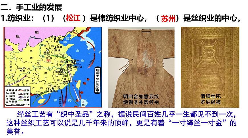 统编版七年级历史下学期第20课《明清时期社会经济的发展》课件第8页
