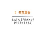 人教版（2024）歷史八年級上冊 第9課 辛亥革命（課件）