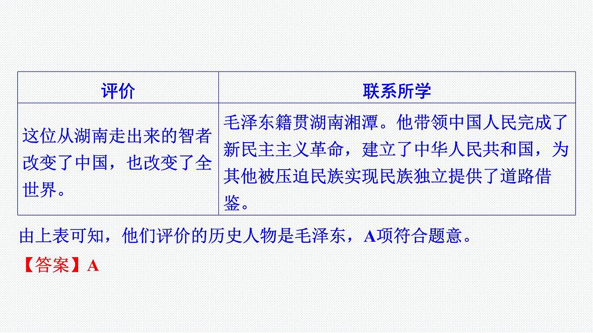 8下历史期末专题复习03 时代先驱助力社会主义现代化的实现第5页