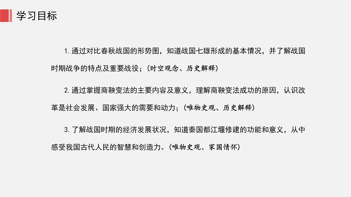 人教版七年级上册历史第六课 战国时期的社会变革课件第6页