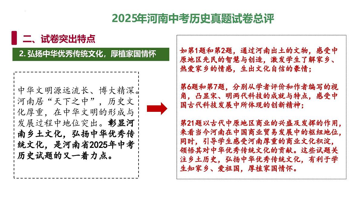 2025年中考历史真题完全解读（河南卷）课件PPT第6页