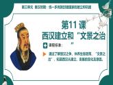部編版初中歷史7年級上冊 第11 課 西漢建立和“文景之治” 課件