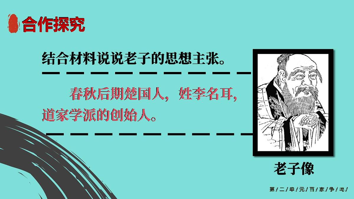 2025年秋统编版七年级历史上册 第7课 百家争鸣（课件）第4页
